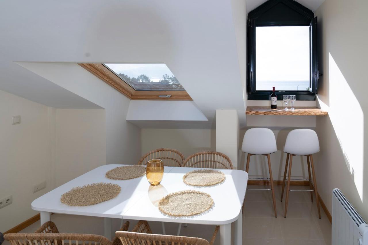 Apartamento Cabra Playa De Langosteira En Finisterre Con Vistas Al Mar San Martin de Arriba ภายนอก รูปภาพ
