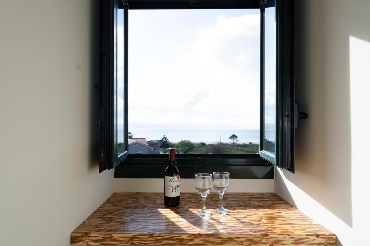 Apartamento Cabra Playa De Langosteira En Finisterre Con Vistas Al Mar San Martin de Arriba ภายนอก รูปภาพ